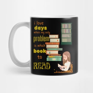 i love books Mug